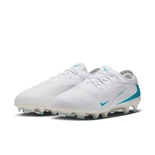 Nike Phantom 6 Low Pro FG - White/Dusty Cactus Men's Footwear White/Dusty Cactus Mens 6.5 - Third Coast Soccer