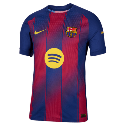 Nike FC Barcelona Authentic Match Home Jersey 25/26 Club Replica Closeout - Third Coast Soccer