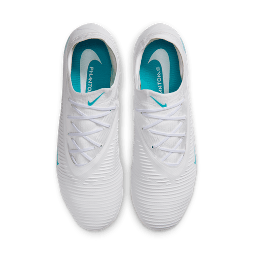 Nike Phantom 6 Low Pro FG - White/Dusty Cactus Men's Footwear - Third Coast Soccer