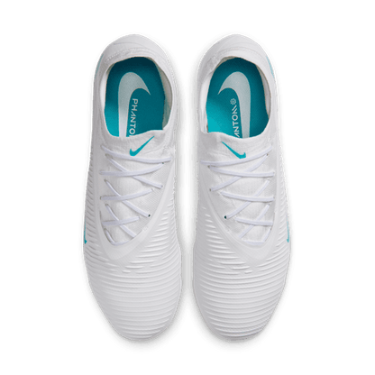 Nike Phantom 6 Low Pro FG - White/Dusty Cactus Men's Footwear - Third Coast Soccer