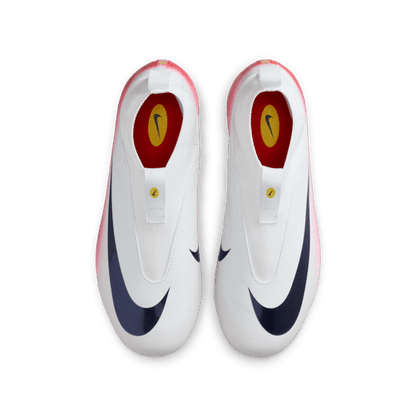 Nike Youth Zoom Superfly 10 Academy LV8 FG/MF - Red/Obsidian Youth Footwear - Third Coast Soccer