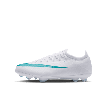 Nike Junior Mercurial Vapor 17 Pro FG - White/Dusty Cactus Youth Footwear - Third Coast Soccer
