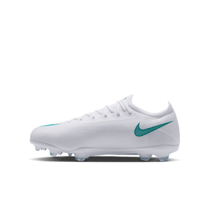 Nike Junior Mercurial Vapor 17 Pro FG - White/Dusty Cactus Youth Footwear - Third Coast Soccer