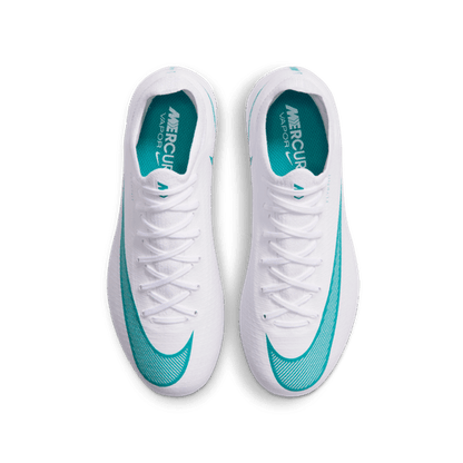 Nike Junior Mercurial Vapor 17 Pro FG - White/Dusty Cactus Youth Footwear - Third Coast Soccer