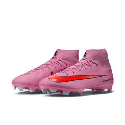 Nike Mercurial Superfly 10 Academy FG - Magic Flamingo/Black/Crimson Men's Footwear Magic Flamingo/Black/Total Crimson Mens 6.5 - Third Coast Soccer