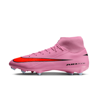 Nike Mercurial Superfly 10 Academy FG - Magic Flamingo/Black/Crimson Men's Footwear - Third Coast Soccer
