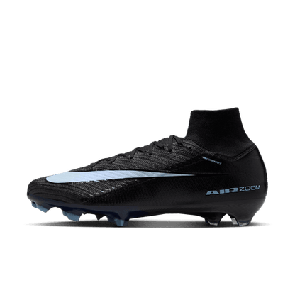 Nike Mercurial Superfly 10 Elite FG - Black/Ice Blue Men's Footwear - Third Coast Soccer