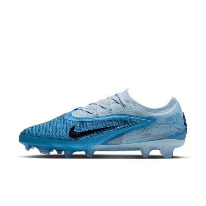 Nike Phantom 6 Low Elite Haaland FG - Baltic Blue/Glacier Blue Men's Footwear - Third Coast Soccer
