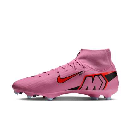 Nike Mercurial Superfly 10 Academy FG - Magic Flamingo/Black/Crimson Men's Footwear - Third Coast Soccer