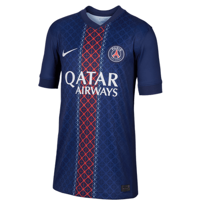 Nike Youth Paris Saint-Germain Home Jersey 25/26 Club Replica Closeout - Third Coast Soccer