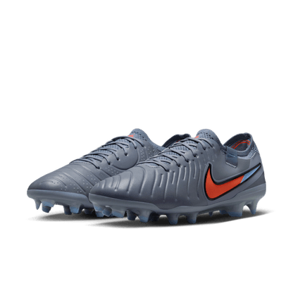 Nike Tiempo Legend 10 Elite FG - Blue Eclipse/Black Men's Footwear - Third Coast Soccer