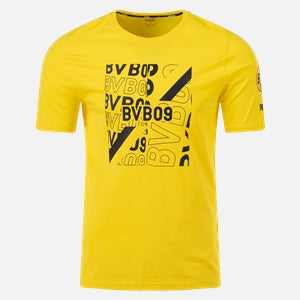 Puma BVB Core Graphic Tee Club Replica   - Third Coast Soccer