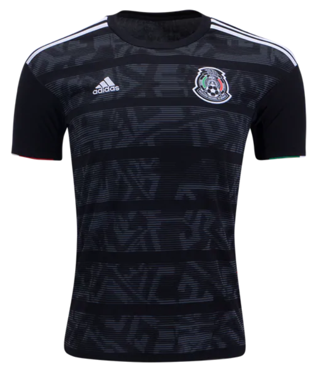 adidas Mexico Home Jersey 2019 International Replica Mens Medium Black/White - Third Coast Soccer