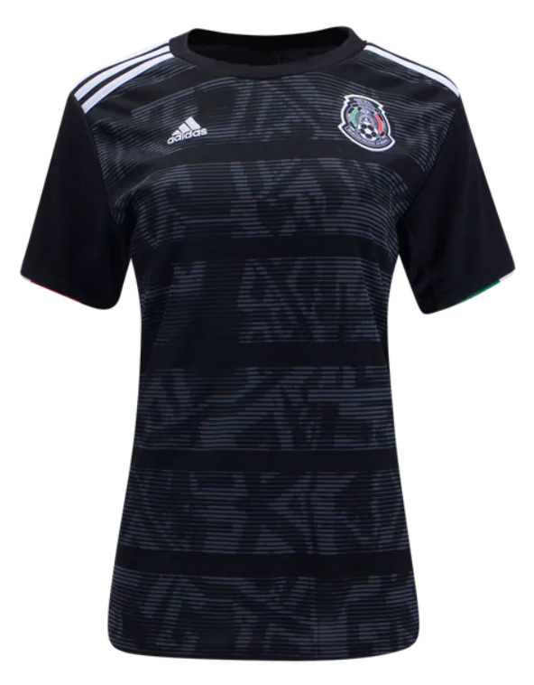 adidas Women's Mexico Home Jersey 2019 International Replica Womens Extra Small Black/White - Third Coast Soccer