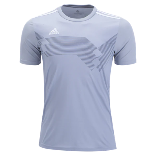 adidas Campeon 19 Jersey - Light Grey/White Jerseys Light Grey/White Mens Small - Third Coast Soccer