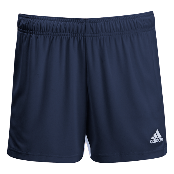adidas Women's Tastigo 19 Short - Navy/White apparel closeout Dark Blue/White Womens XSmall - Third Coast Soccer