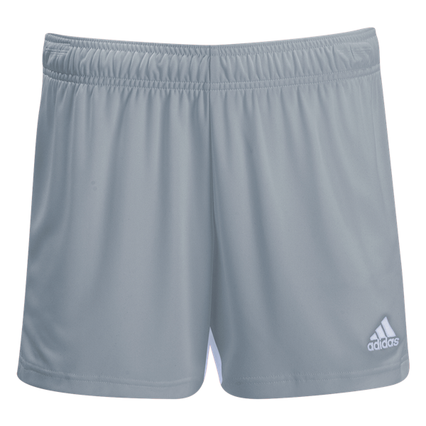 adidas Women'S Tastigo 19 Short - Light Grey/White Shorts Womens Extra Small Light Grey/White - Third Coast Soccer