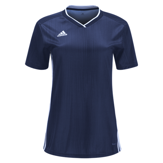 adidas Women'S Tiro 19 Jersey - Dark Blue/White Jerseys Womens Extra Small Dark Blue/White - Third Coast Soccer