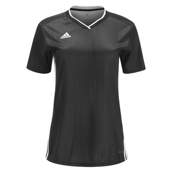 adidas Women's Tiro 19 Jersey - Dark Grey Heather/White Jerseys Womens Extra Small Dark Grey Heather/White - Third Coast Soccer