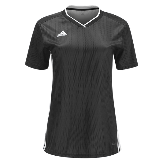 adidas Women's Tiro 19 Jersey - Dark Grey Heather/White Jerseys Womens Extra Small Dark Grey Heather/White - Third Coast Soccer
