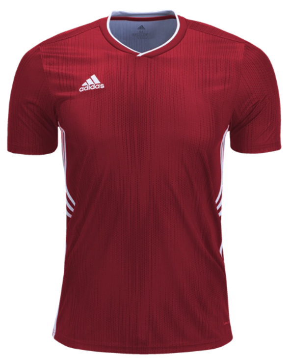 adidas Youth Tiro 19 Jersey - Power Red/White Jerseys Youth Extra Small Power Red/White - Third Coast Soccer