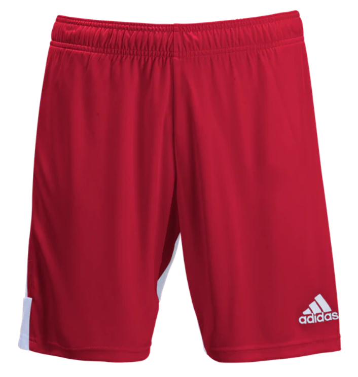 adidas Tastigo 19 Short - Power Red/White apparel closeout Power Red/White Mens XSmall - Third Coast Soccer