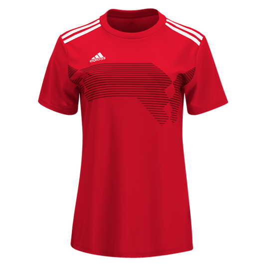 adidas Women'S Campeon 19 Jersey - Power Red/White Jerseys Womens Extra Small Power Red/White - Third Coast Soccer