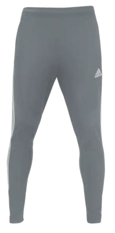 adidas Tiro 19 Training Pant - Grey/White Pants Mens Small Grey/White - Third Coast Soccer