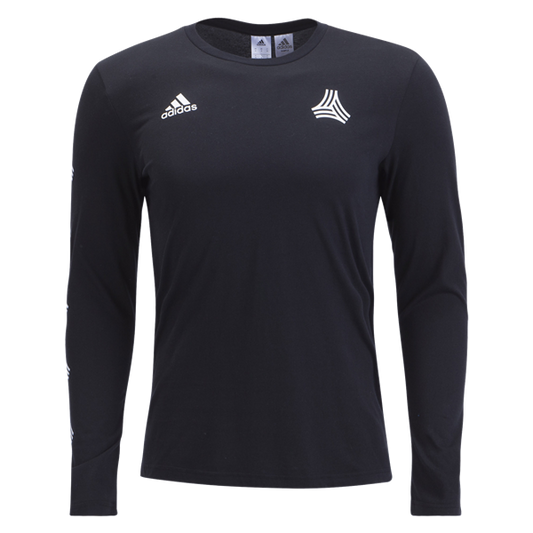 adidas Tango Graphic Tee L/S T-Shirts Mens Small Black/White - Third Coast Soccer