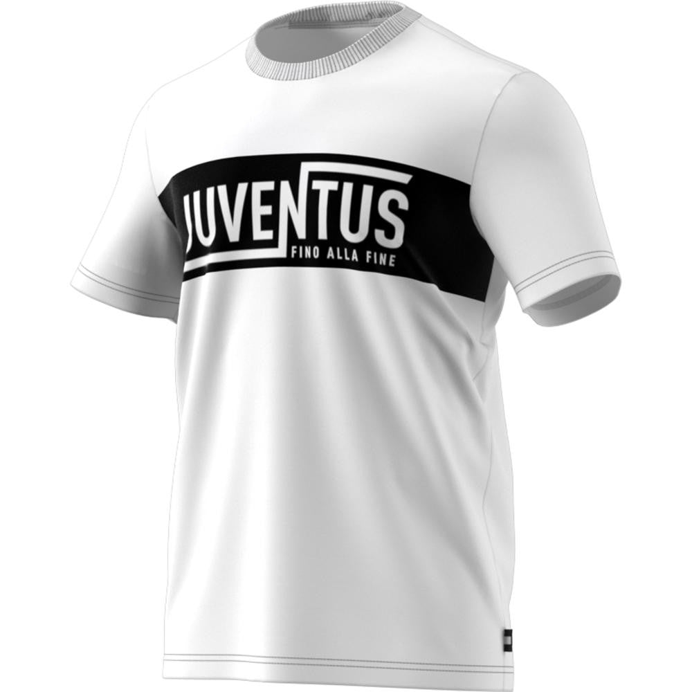 adidas Juventus Street Graphic Tee T-Shirts Mens Small White - Third Coast Soccer