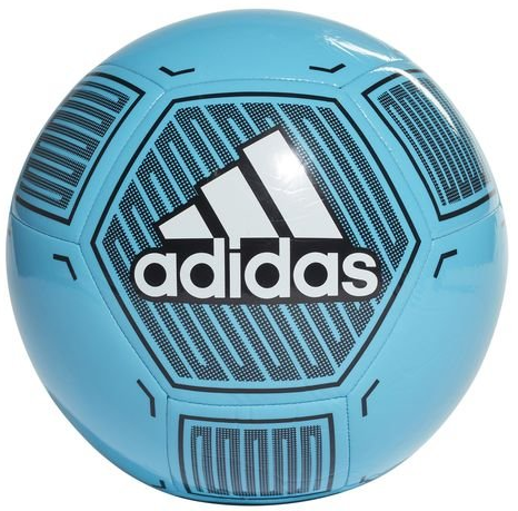 adidas Starlancer VI Ball - Bright Cyan/Black/White Balls Size 5 Bright Cyan/Black/White - Third Coast Soccer