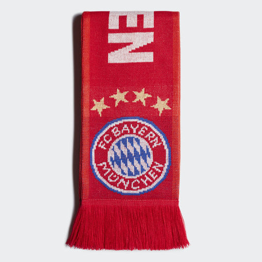 adidas Bayern Munich Scarf Scarves Fcb True Red/Red/White  - Third Coast Soccer