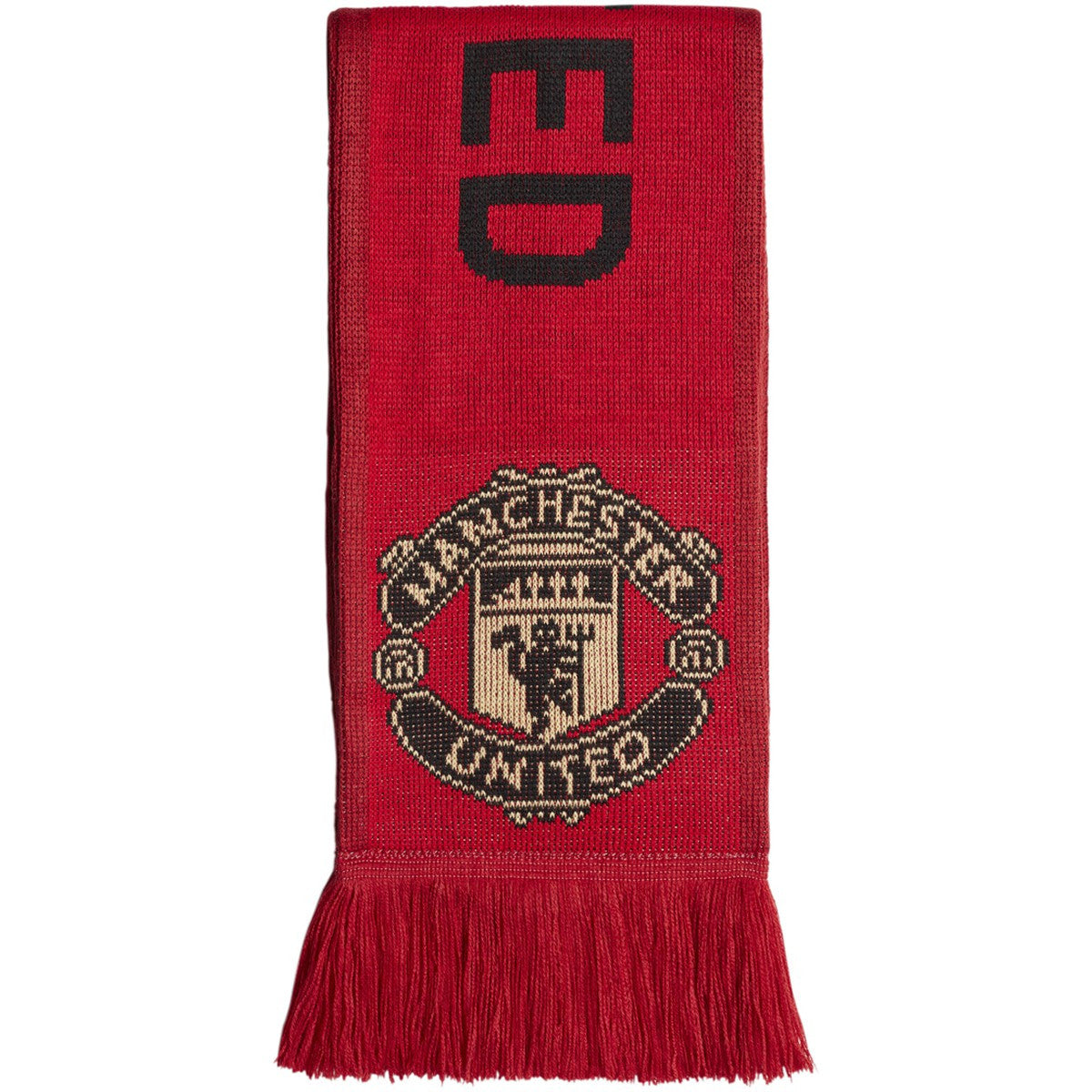 adidas Manchester United Scarf Scarves Real Red/Power Red/Black  - Third Coast Soccer