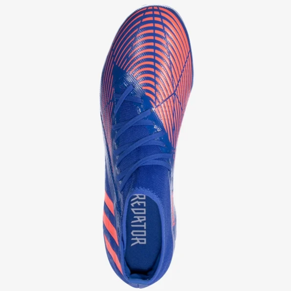 adidas Predator Edge.3 FG - Hi-Res Blue/Turbo Men's Footwear Closeout Mens 9 Hi-Res Blue/Turbo - Third Coast Soccer