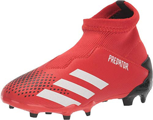 adidas Predator 20.3 Ll Fg Junior - Active Red/White/Black Youth Firm Ground Youth 2 Active Red/White/Black - Third Coast Soccer