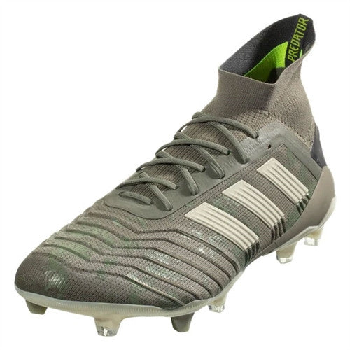 adidas Predator 19.1 FG - Legacy green/Sand/Solar Yellow Mens Firm Ground Mens 8 Legacy Green/Sand/Ylw - Third Coast Soccer