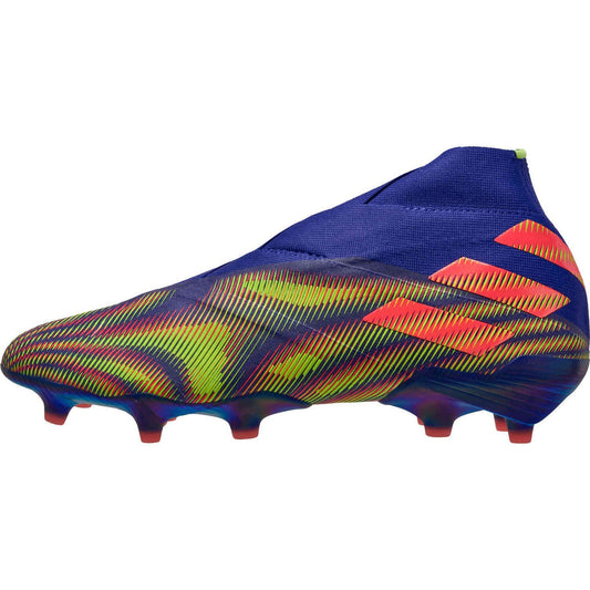 adidas Nemeziz + FG - Ink/Pink/Green Men's Footwear Closeout Ink/Signal Pink/Signal Green Mens 7 - Third Coast Soccer