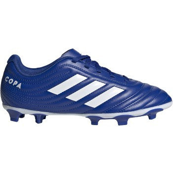 adidas Copa 20.4 Fg Junior - Team Royal/White Youth Firm Ground Youth 10 Team Royal Blue/White - Third Coast Soccer