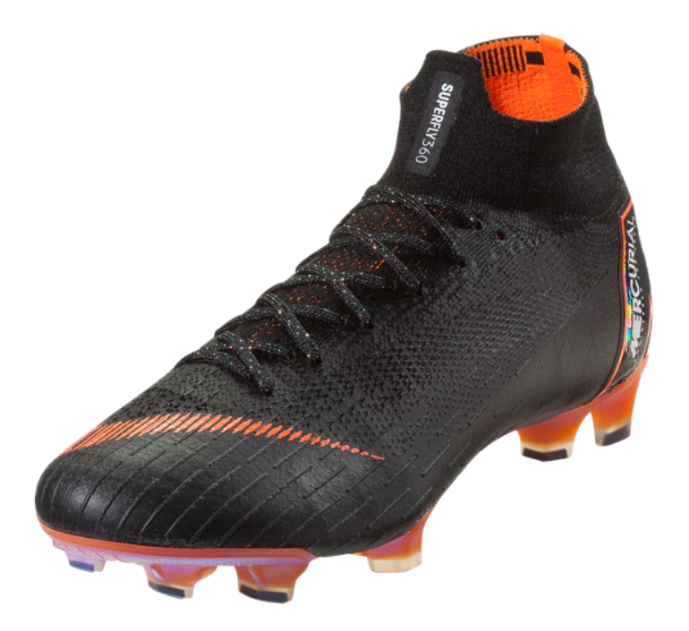 Nike Superfly 6 Elite Fg - Black/Total Orange/White Mens Firm Ground Black/Total Orange/White Mens 6.5 - Third Coast Soccer