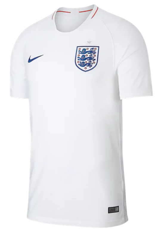 Nike England 2018 Home Jersey International Replica White/Sport Royal Mens Small - Third Coast Soccer