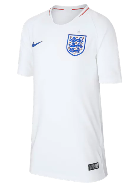 Nike Youth England 2018 Home Jersey International Replica White/Sport Royal Youth Small - Third Coast Soccer
