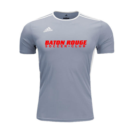 adidas BRSC Youth Entrada 18 Jersey - Grey BRSC 2020-2022 Youth Small Light Grey/White - Third Coast Soccer