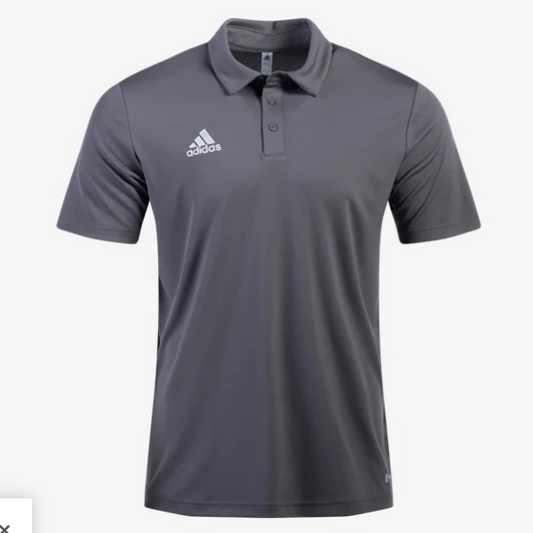 adidas Entrada 22 Polo - Grey Polos Team Grey Mens XSmall - Third Coast Soccer