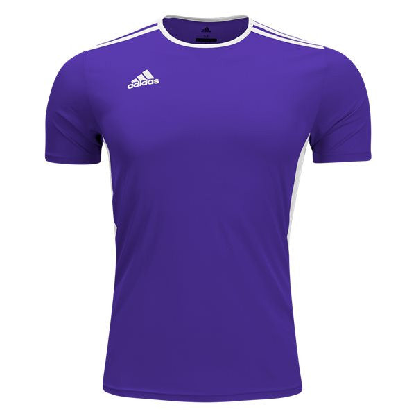 adidas Entrada 18 Jersey - Collegiate Purple/White Jerseys Collegiate Purple/White Mens Small - Third Coast Soccer