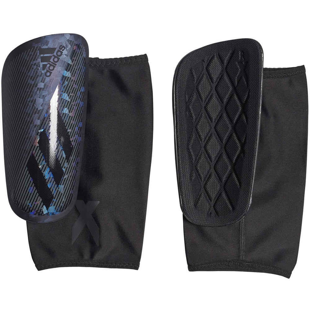 adidas X Pro Shinguard - Black/Grey Four/Black Adult Shinguards Small Black/Grey Four/Black - Third Coast Soccer
