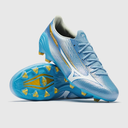 Mizuno Alpha III Made In Japan FG - Celeste/White Mens Footwear Blue Mens 6.5 - Third Coast Soccer