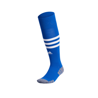 adidas 3-Stripe Hoop Sock - Royal/White Socks   - Third Coast Soccer