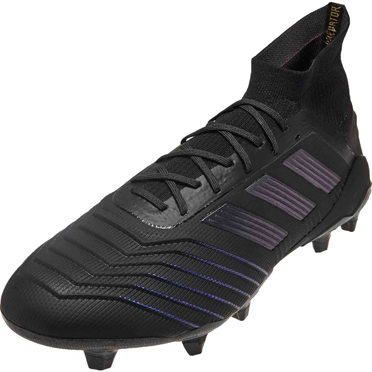 adidas Predator 19.1 FG - Core Black Mens Firm Ground Mens 8 Core Black - Third Coast Soccer
