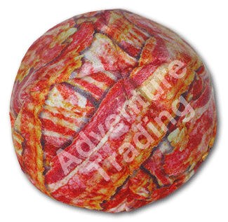 Adventure Trading Footbag - Bacon Wrap Hacky Sack Player Accessories Each - Third Coast Soccer
