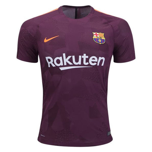 Nike FC Barcelona 3rd jersey 17/18 Club Replica Night Maroon/Hyper Crimson Mens Small - Third Coast Soccer